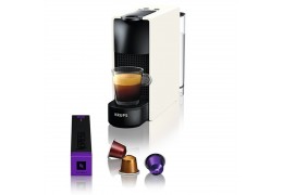 Krups Nespresso XN1101S/XN1101V Essenza Mini Pure White Καφετιέρα Espresso (Δώρο 100€ επιστροφή σε παραγγελίες καφέ ή 60 κάψουλες) 