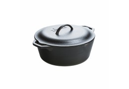 Lodge L10DOL3 Μαντεμένιο Dutch Oven 6,62 ltμε μαντεμένιο καπάκι