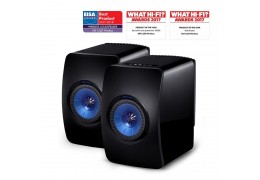 KEF LS50 Wireless Black Ηχείο Βιβλιοθήκης (Ζεύγος)