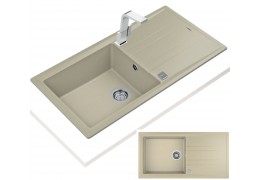 Teka STONE 60 L-TG 1B 1D TOPASBEIGE Νεροχύτης (115330004)