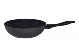 Estia Magma 28cm Wok Αντικολλητικό Πρεσσαριστού Αλουμινίου (01-6099)