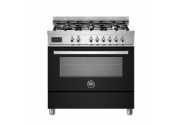 Bertazzoni PRO9 6L 1E NE T Μικτή Κουζίνα