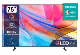 Hisense 75A7KQ 75'' Smart TV QLED 4K Τηλεόραση