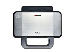 Telco ZJ-255 Τοστιέρα Σαντουιτσιέρα με XL grill πλάκες 1000W inox (060128)
