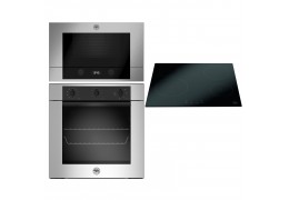 Bertazzoni F60 9 MOD E K X + P60 4CER MOD NE + F38 3 MOD MW S X Σετ Φούρνος/Εστία/Φούρνος Μικροκυμάτων