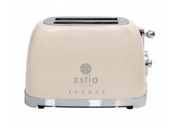 Estia 06-12151 Retro Epoque Μπεζ Φρυγανιέρα 2 Θέσεων 815W