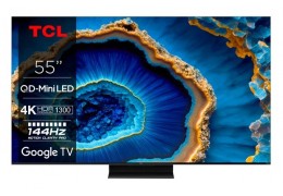 TCL 55C805 55'' UHD 4K Mini-LED with QLED Smart TV Τηλεόραση