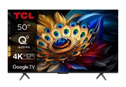 TCL 50C655 50'' UHD 4K QLED Smart TV Τηλεόραση