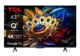 TCL 43C655 43'' UHD 4K QLED Smart TV Τηλεόραση