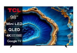 TCL 98C805 98'' UHD 4K Mini-LED with QLED Smart TV Τηλεόραση