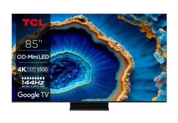 TCL 85C805 85'' UHD 4K Mini-LED with QLED Smart TV Τηλεόραση