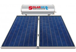 Solarnet SOL 200E Glass 4m² Επιλεκτικός Τιτανίου Διπλής Ενέργειας